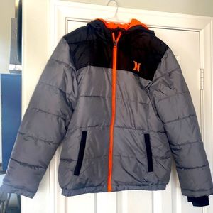 Boys Hurley winter puffer coat